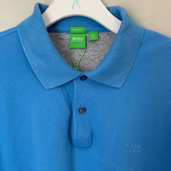 BOSS modern-fit polo shirt with logo embroidery - Picture 8 of 16